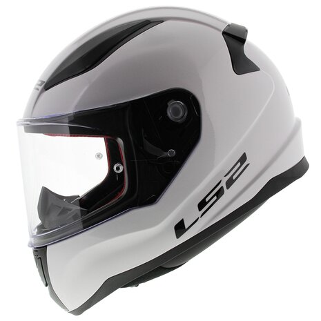 LS2 FF353 Rapid mini Single Mono gloss white - Size Kids S = 47-48 CM