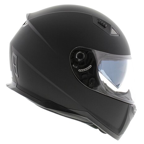 Jopa Sonic fullface helmet solid matt black with sunvisor