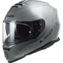 LS2 FF800 Storm Single mono gloss nardo grey - Size XS