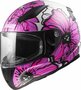 LS2 FF353 Rapid II helmet Poppies pink